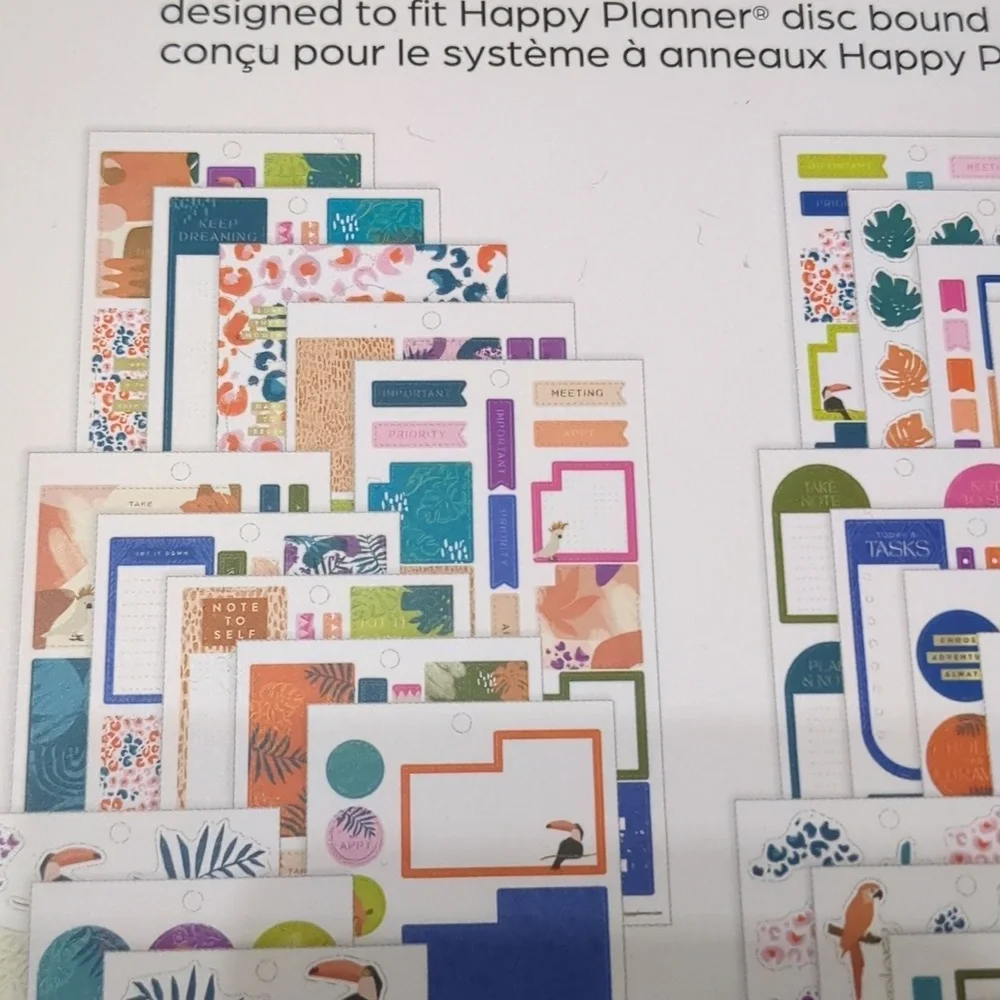 Happy Planner Tropical Boho Stickers